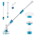 3-in-1 Cordless Electric Spin Scrubber – Extendable Cleaning Brush