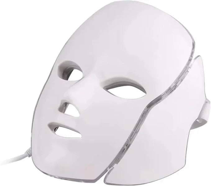 LED Photon Rejuvenation Face & Neck Mask – At-Home Skincare Light Therapy Device