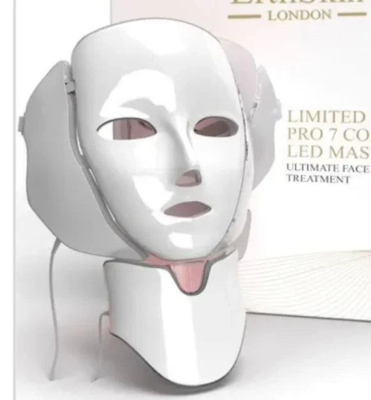 LED Photon Rejuvenation Face & Neck Mask – At-Home Skincare Light Therapy Device