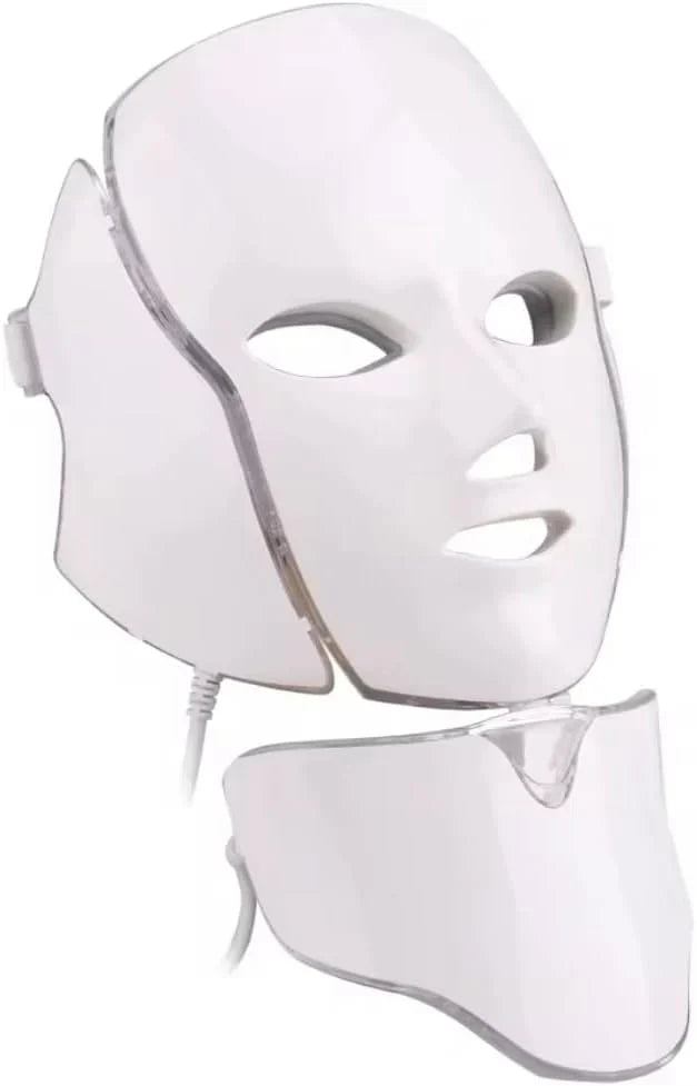 LED Photon Rejuvenation Face & Neck Mask – At-Home Skincare Light Therapy Device