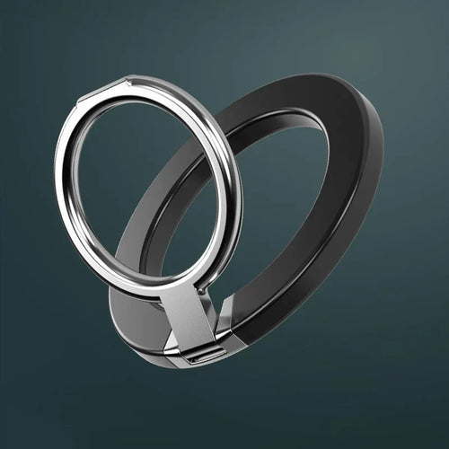 360° Magnetic Ring Buckle Phone Holder – Grip & Stand