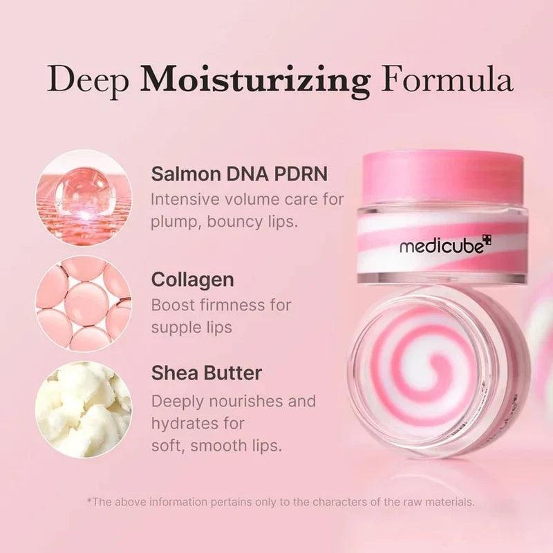 Medicube PDRN Lip Sleeping Mask – Overnight Moisture Care, 10g